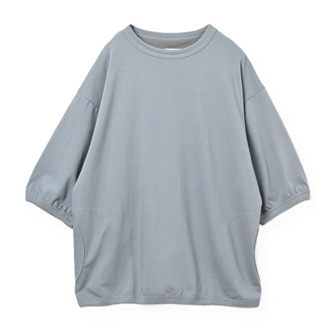 【Kelen】SIDE POCKET SWEAT TEE / GRAS-2