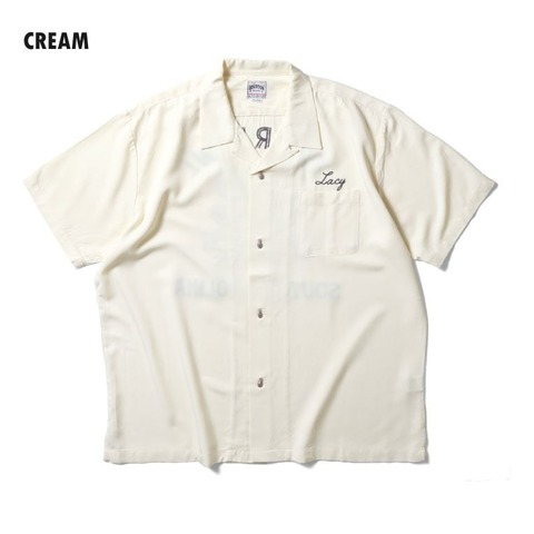 【HOUSTON】BOWLING SHIRT (TIGER BOWL)