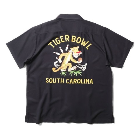【HOUSTON】BOWLING SHIRT (TIGER BOWL)