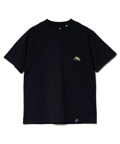 【go slow caravan】USA/C 色々刺繍 PKT TEE