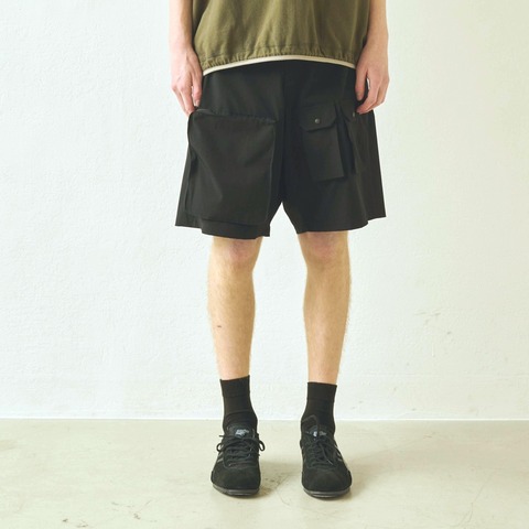 【Kelen】4WAY STRETCH UTILITY SHORTS / AMUN-2
