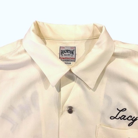 【HOUSTON】BOWLING SHIRT (TIGER BOWL)