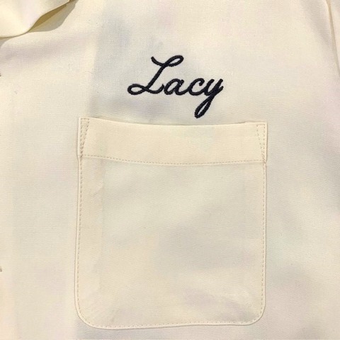 【HOUSTON】BOWLING SHIRT (TIGER BOWL)