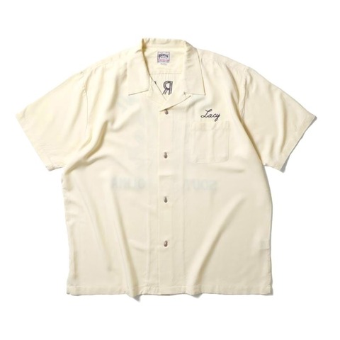 【HOUSTON】BOWLING SHIRT (TIGER BOWL)