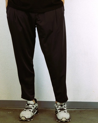 【LiSS】MESH TUCK CROPPED PANTS