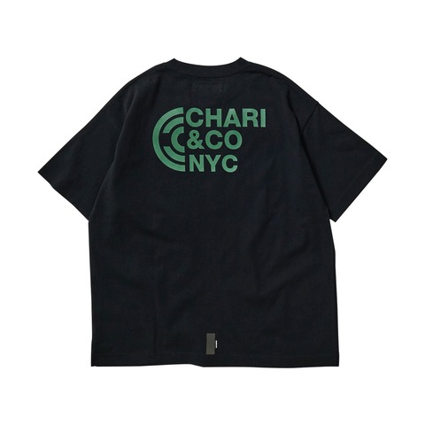 【CHARI＆CO】PHYSICAL LOGO ON BACK TEE
