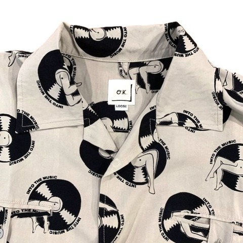【O.K.】INTO THE MUSIC S/S SHIRTS