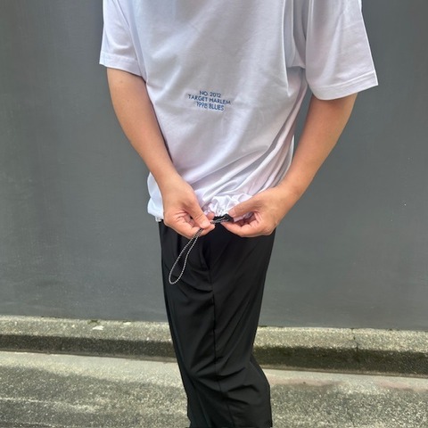 【HARLEM BLUES】HISTORY DRAWSTRING TEE