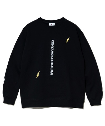 【YOIDORE】雷様 クルーネックスウェット