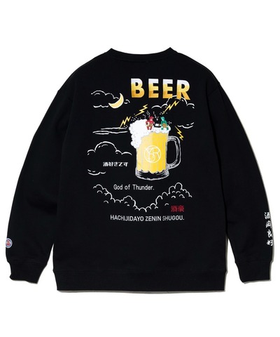 【YOIDORE】雷様 クルーネックスウェット