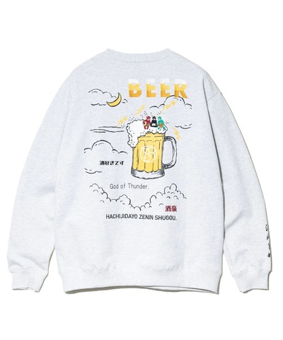 【YOIDORE】雷様 クルーネックスウェット