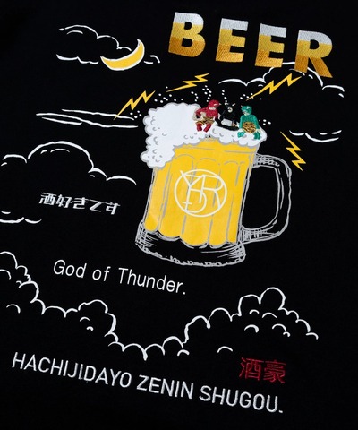 【YOIDORE】雷様 クルーネックスウェット