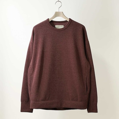 【CURLY＆Co.】MOLLE YARN TWILL KNIT P/O