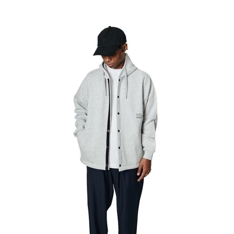 【CHARI＆CO】QUALITY GOODS BUTTON UP SWEATS