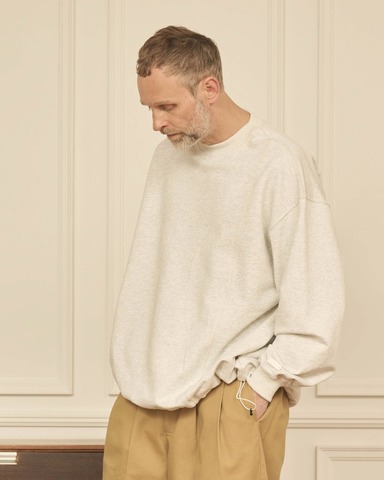 【Kelen】SWITCH STITCH PILE SWEAT / WALT