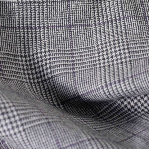 【Kelen】TRAD CHECK TUCK TROUSERS / DUCCIO