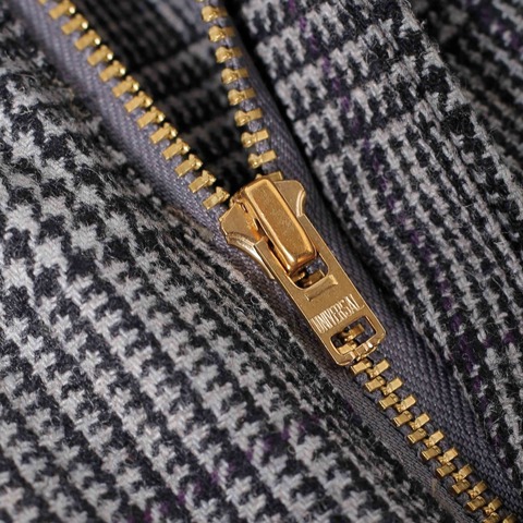 【Kelen】TRAD CHECK TUCK TROUSERS / DUCCIO