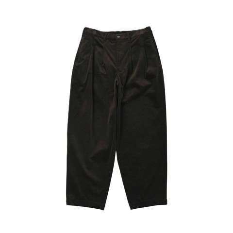 【Kelen】2TUCK COCOON CORD TROUSER / SEURAT
