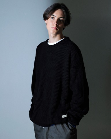 【ORGANICSTA】ORGANIC COTTON LINKING MOHAIR KNIT