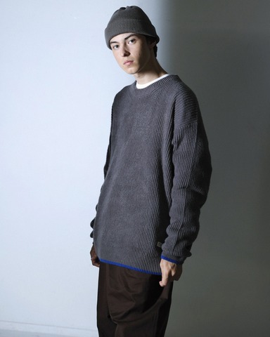 【ORGANICSTA】ORGANIC COTTON LINKING MOHAIR KNIT