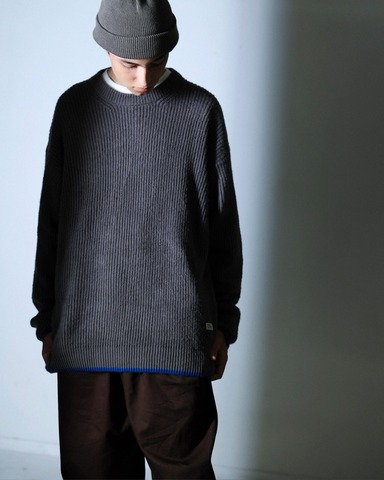 【ORGANICSTA】ORGANIC COTTON LINKING MOHAIR KNIT