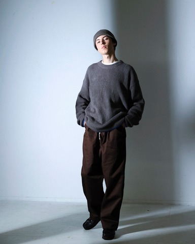 【ORGANICSTA】ORGANIC COTTON LINKING MOHAIR KNIT