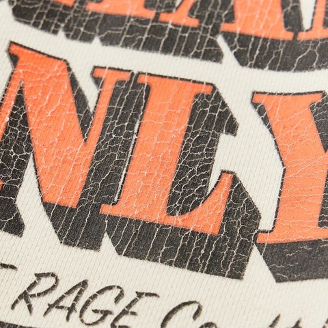 【FREE RAGE】”CRAFTSMAN VIBES ONLY” クラシッククルースウェット