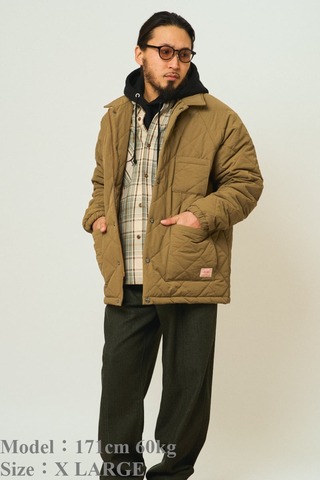 【BIG MIKE】Quilting Coach Jacket