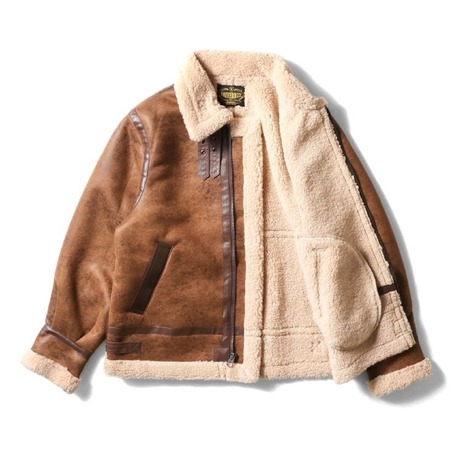 FAKE MOUTON JACKET type B-3 ＜ NO TARGET