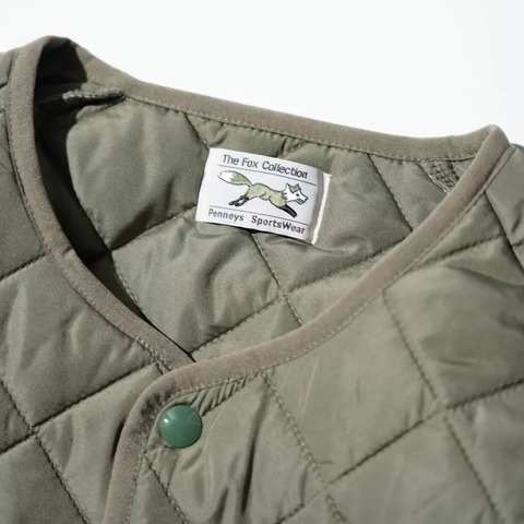 【PENNEY’S】THE FOX STANDARD QUILT CREW CARDIGAN