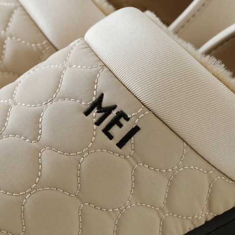 【MEI】QUILTING MOC SHOES