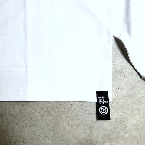 【OVER THE STRIPES×NO TARGET】NO27 WIDE L/S TEE