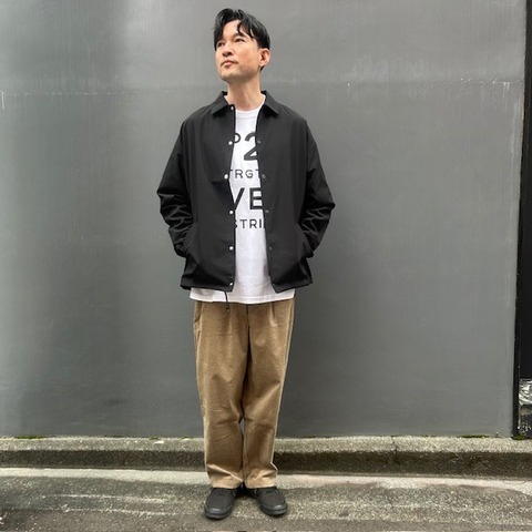 【OVER THE STRIPES×NO TARGET】NO27 WIDE L/S TEE