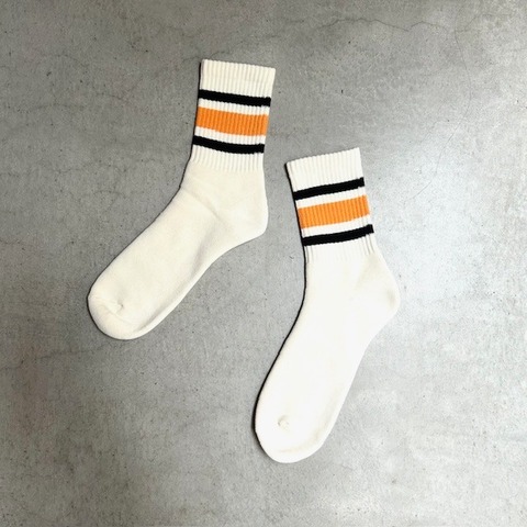 【decka×NO TARGET】SHORT SKATER SOCKS