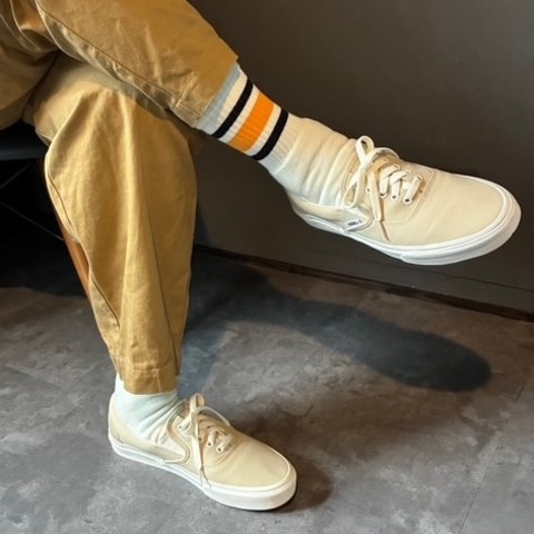 【decka×NO TARGET】SHORT SKATER SOCKS