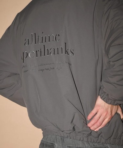 【SUPERTHANKS】Zip-up Padded Short Jacket