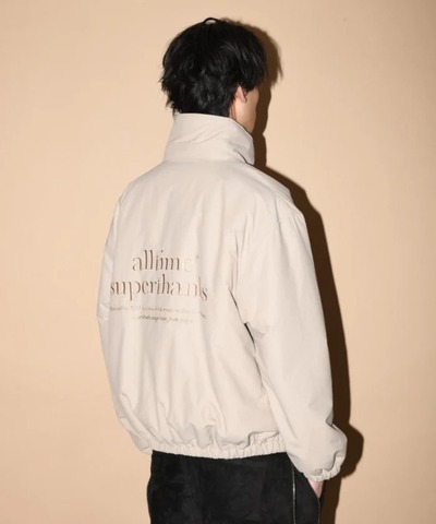 【SUPERTHANKS】Zip-up Padded Short Jacket