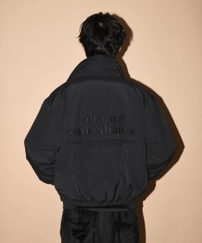 【SUPERTHANKS】Zip-up Padded Short Jacket