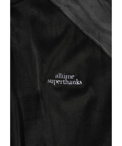 【SUPERTHANKS】Velour Panel Stand-collar Blouson