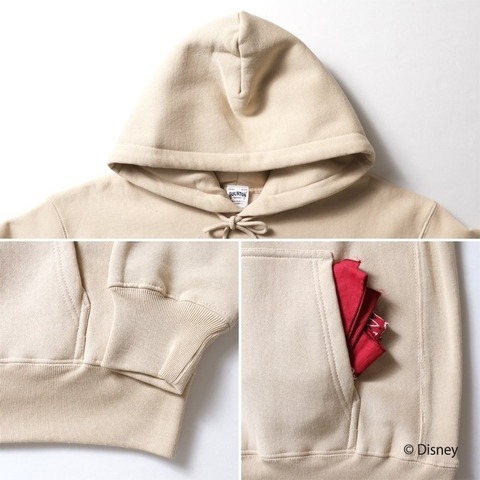 【HOUSTON】MICKEY MOUSE P/O PARKA