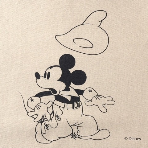 【HOUSTON】MICKEY MOUSE P/O PARKA