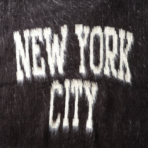 【UNIVERD72】MOHAIR TOUCH COLLEGE SWEATER(NY)
