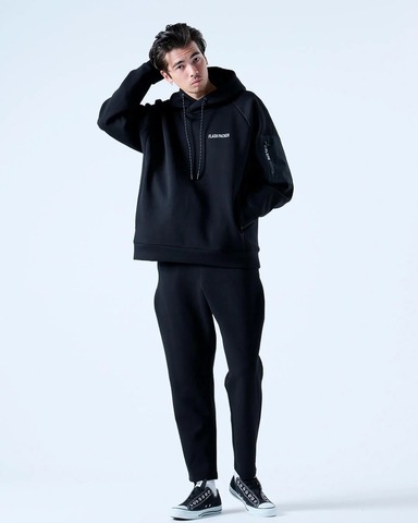 【FLASH PACKER】XAP-HOOD-02 エアテンション®パーカー