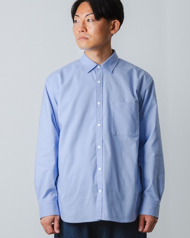 【narifuri】バックポケットオックスフォードシャツ