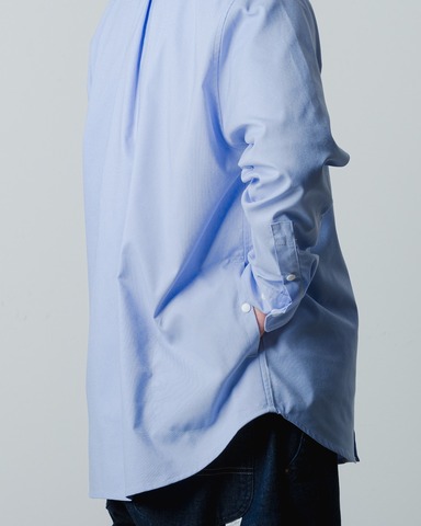 【narifuri】バックポケットオックスフォードシャツ