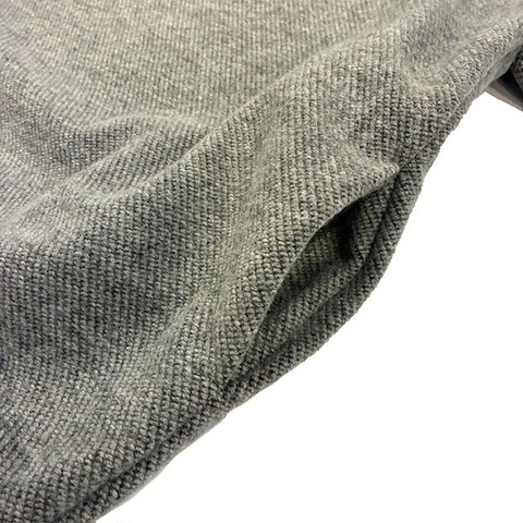 【LiSS】WOOL INLAY CREW NECK SWEAT