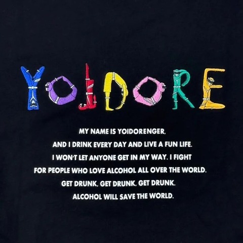 【YOIDORE】ヨイドレンジャークルーネックスウェット