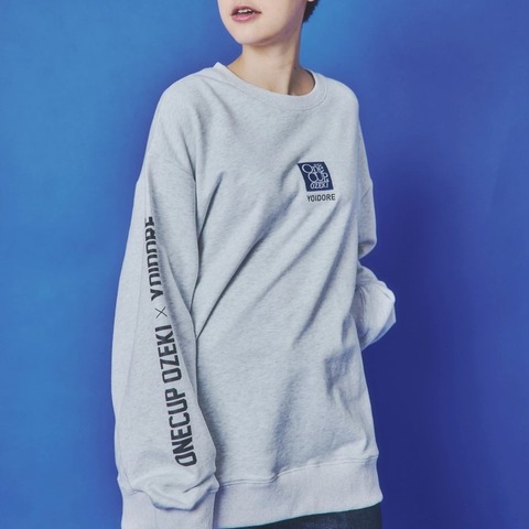 【YOIDORE】One CUP OZEKIコラボクルーネックスウェット