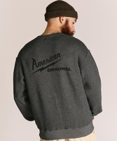 【SCHOTT】SALT AND PEPPER CREW SWEAT AMERICAN ORIGINAL