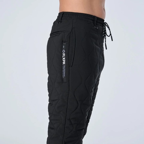 Cph Golf キルティングパンツ BLACK sizeM 美品 XP-KILT ストレッチ中綿キルティングパンツ ＜ NO TARGET